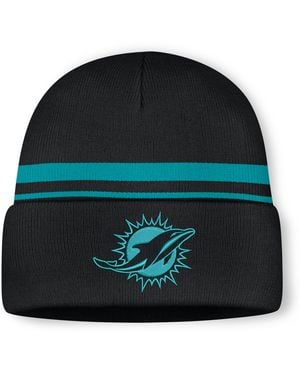 Nike Miami Dolphins Primetime Utility Nfl Cuffed Beanie - Black