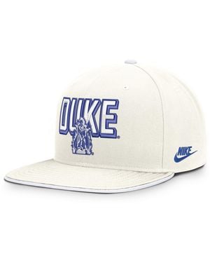 Nike Duke Legacy Letter & Mascot Pro Dri-Fit College Adjustable Hat - Blue
