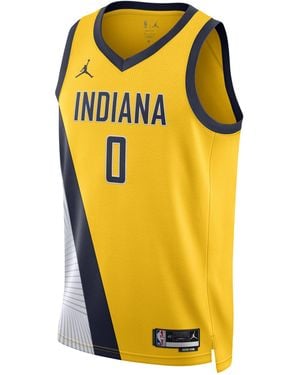 Nike Nike Indiana Pacers Statement Edition Dri-Fit Nba Swingman Jersey - Yellow