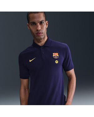 Nike F.C. Barcelona The Polo Dri-Fit Football Polo - Blue