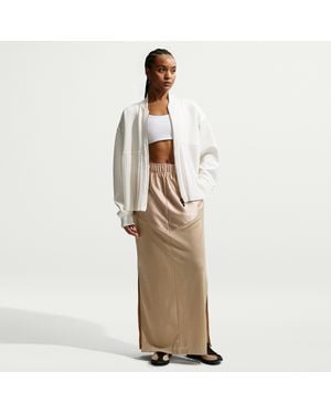 Nike Sportswear Mid-Rise Skirt - Natural