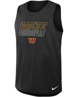 Nike Washington Commanders Dri-Fit Nfl Tank Top - Black