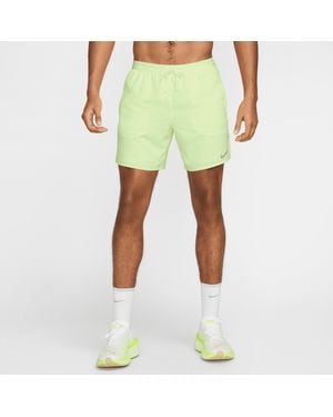 Nike Stride Dri-Fit 7" 2-In-1 Running Shorts - Green