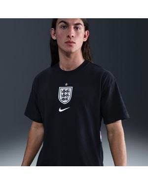 Nike England Premium Goalkeeper Soccer T-Shirt - Black