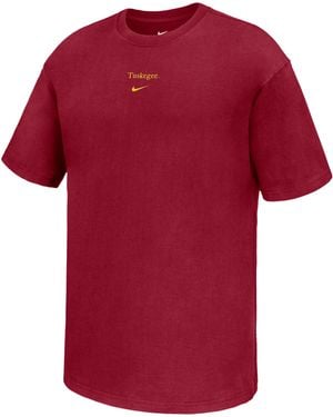 Nike College (Tuskegee University) Short-Sleeve T-Shirt - Red