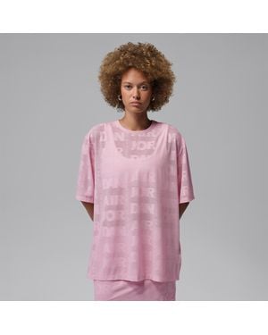 Nike Flight Open Knit Top - Pink