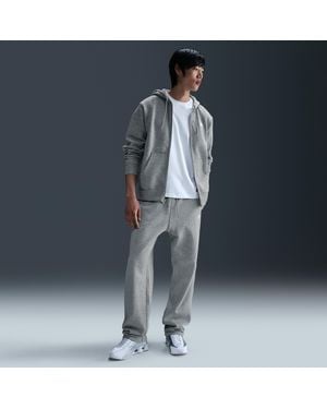 Nike Club Open-Hem Fleece Pants - Blue