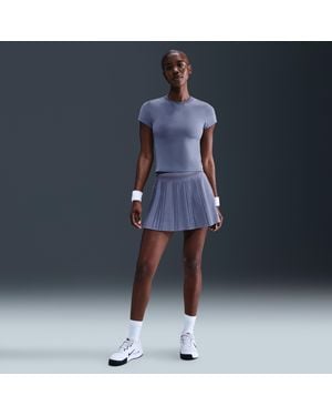 Nike Court Advantage Dri-Fit Pleated Tennis Skirt - Blue