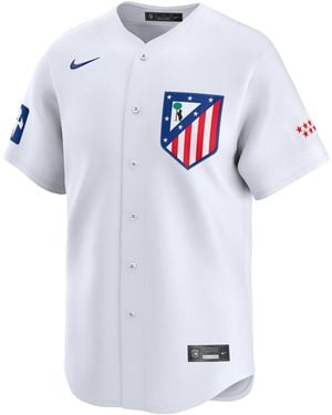 Nike Atlãtico De Madrid 2025 Dri-Fit Adv Mlb Limited Jersey - White