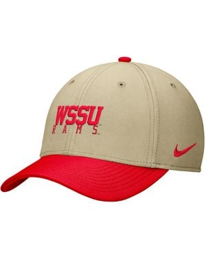 Nike Winston-Salem State College Swooshflex Dri-Fit College Cap - Red