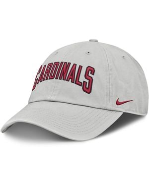 Nike Arizona Cardinals Primetime Club Arched Nfl Adjustable Hat - Gray