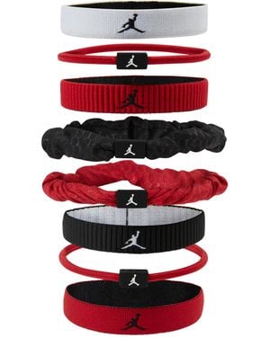 Nike Sport Mixed Elastic Hair Ties (8-Pack) - White
