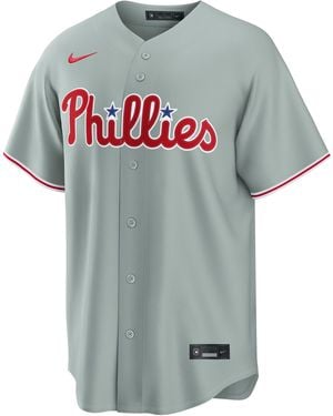 Nike Bryce Harper Philadelphia Phillies Mlb Replica Jersey - Gray
