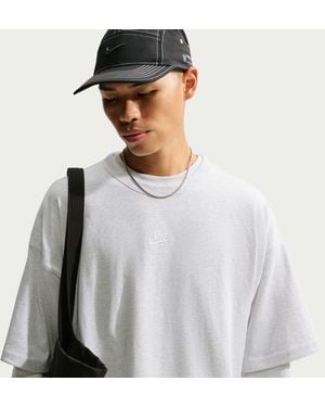 Nike Sportswear Premium Essentials Oversized T-Shirt - Gray