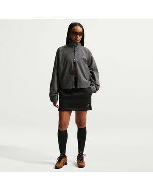 Nike Sportswear Phoenix Fleece High-Waisted Slim Mini Skirt - Black