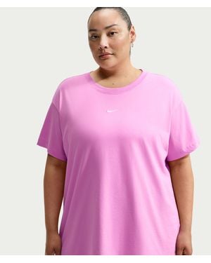 Nike Sportswear Classic Oversized T-Shirt (Plus Size) - Purple