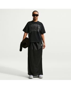 Nike Sportswear Mid-Rise Skirt - Black