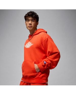 Nike Nike Rare Air Fleece Pullover Hoodie - Red