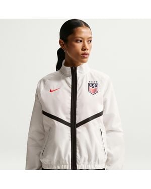 Nike Usmnt Dri-Fit Soccer Anthem Jacket - Natural