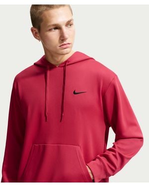 Nike Flex Dri-Fit Uv Protection Pullover Hoodie - Red