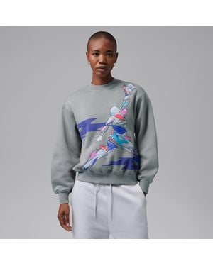 Nike Brooklyn Graphic Crew-Neck Sweatshirt - Blue