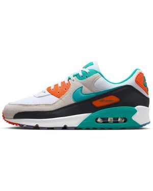 Nike Miami Dolphins Air Max 90 Shoes - Blue