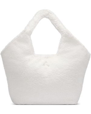 Nike Monarch High-Pile Tote (17L) - White