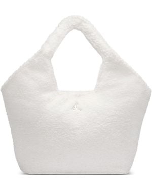 Nike Monarch High-Pile Tote (17L) - White