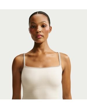 Nike Skims Ribbed Seamless Cami Tank Top - White