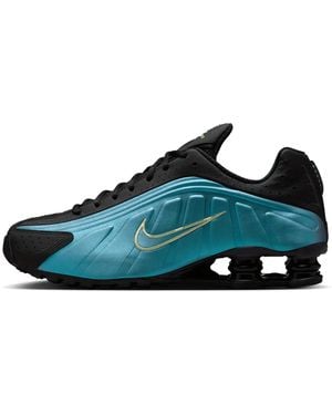 Nike Shox R4 Shoes - Blue