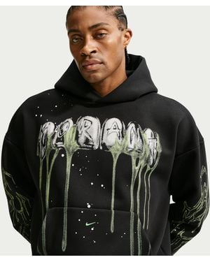 Nike Ja "Halloween" Therma-Fit Brushed Pullover Basketball Hoodie - Black