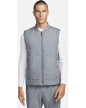 Nike Therma-fit Unlimited Training Gilet Polyester 50% Recycled Polyester - Blue