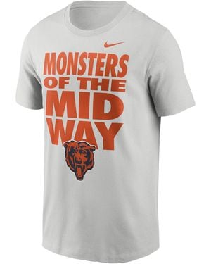 Nike Chicago Bears Essential Nfl T-Shirt - Gray