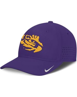 Nike Lsu Sideline Practice Dri-Fit College Hat - Purple