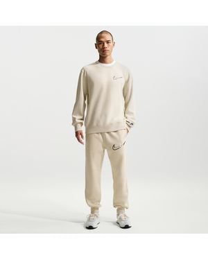 Nike Sportswear Club Fleece Jogger Pants - Natural