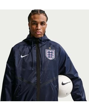 Nike England Dri-Fit Soccer Anthem Jacket - Blue