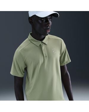 Nike Court Advantage Dri-Fit Tennis Polo - Green