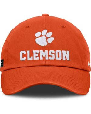 Nike Clemson Sideline Club Gameday College Adjustable Hat - Orange