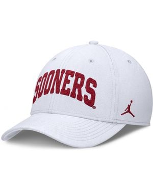 Nike Oklahoma Classic Swooshflex Jordan Brand Dri-Fit College Hat - Red