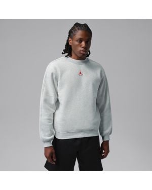 Nike Brooklyn Crew-Neck Sweatshirt - Gray