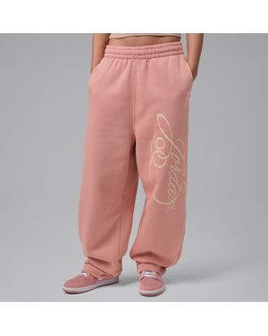 Nike Brooklyn Fleece Fleece Fireside Pants - Pink