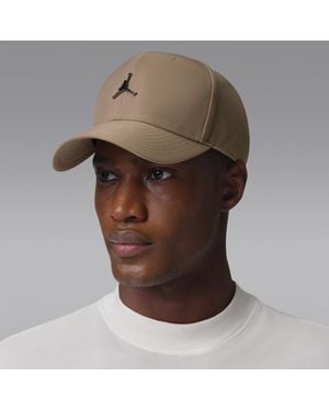 Nike Rise Structured Metal Jumpman Hat - Brown