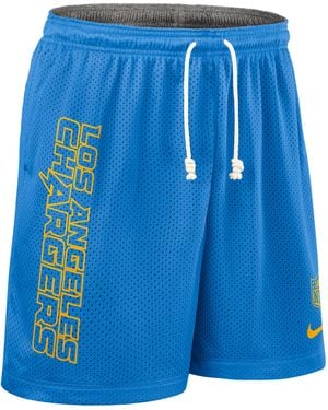 Nike Los Angeles Chargers Sideline Reversible Menâ Dri-Fit Nfl Shorts - Blue