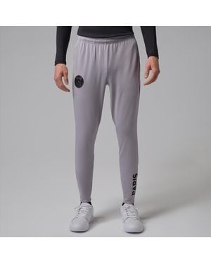 Nike Paris Saint-Germain Strike Night Edition Dri-Fit Soccer Knit Pants - Gray
