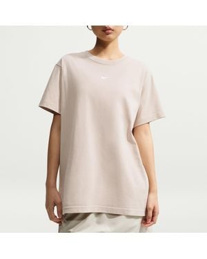 Nike Sportswear Classic Oversized T-Shirt - Natural