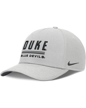 Nike Duke Sideline Practice Rise Dri-Fit College Adjustable Hat - Metallic