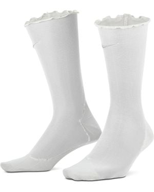 Nike Sheer Training Ankle Socks - White