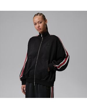 Nike Flight Fleece French Terry Full-Zip Jacket - Black