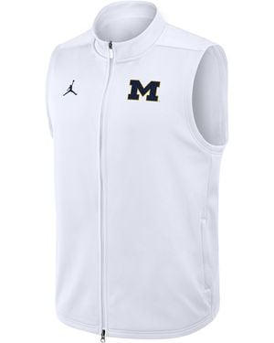 Nike Michigan Primetime Victory Brand Therma-Fit College Full-Zip Vest - Blue