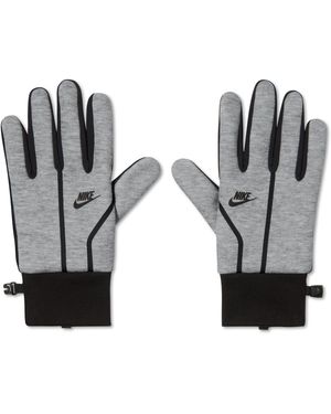 Nike Tech Fleece Gloves - Gray